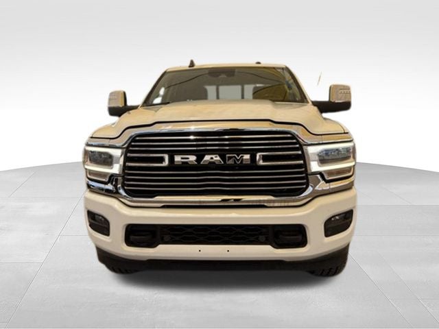 2024 RAM 2500 Laramie Crew Cab 4x4 6'4' Box in Bright White Clearcoat — front three-quarter view